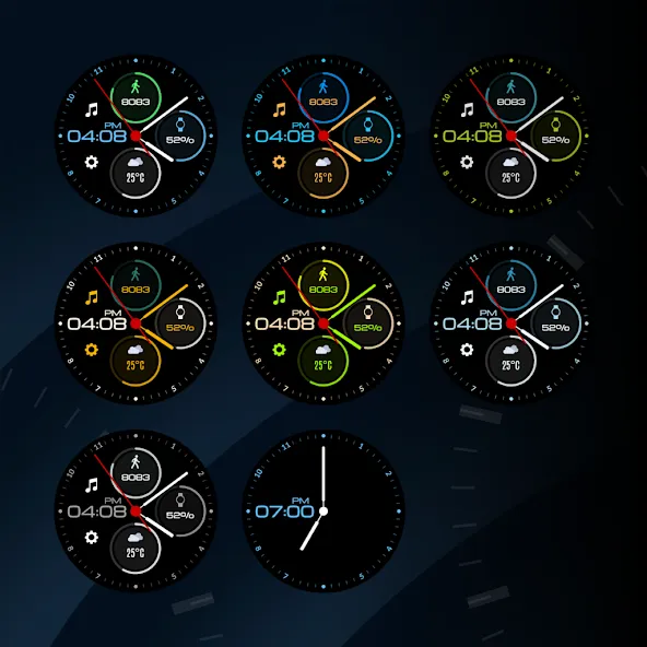 Fusion Rings Watch Face screenshot 3