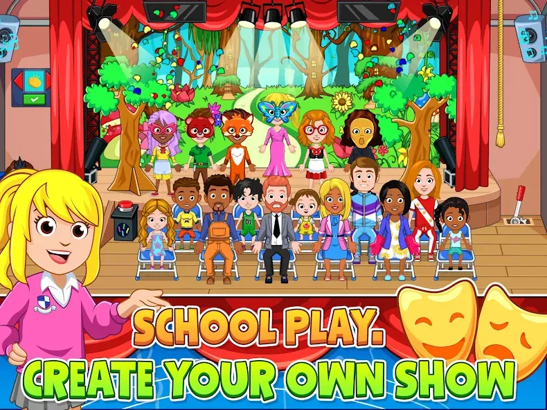 My City : High School screenshot 8