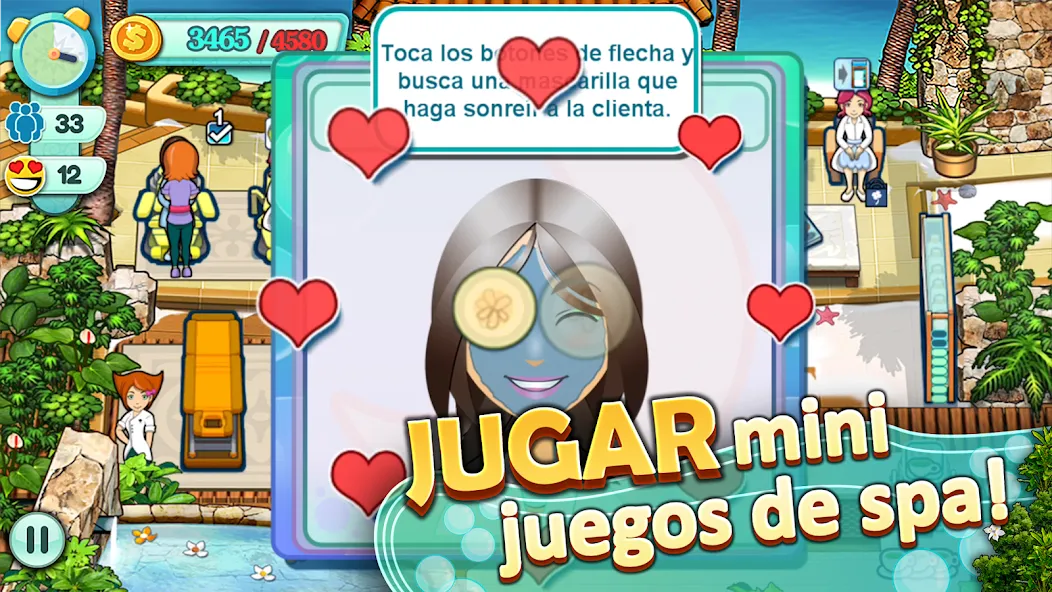Sally's Spa: Diversión rápida screenshot 2