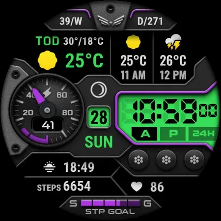 Ballozi NEXO - Digital Face screenshot 12