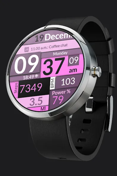 CC Clean 06 Watch Face screenshot 5