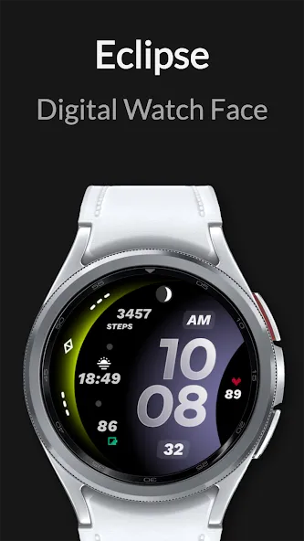 Eclipse: Digital Watch Face screenshot 1