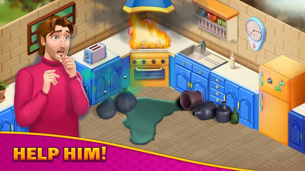 Anna's Garden: Jeux de Match 3 screenshot 1