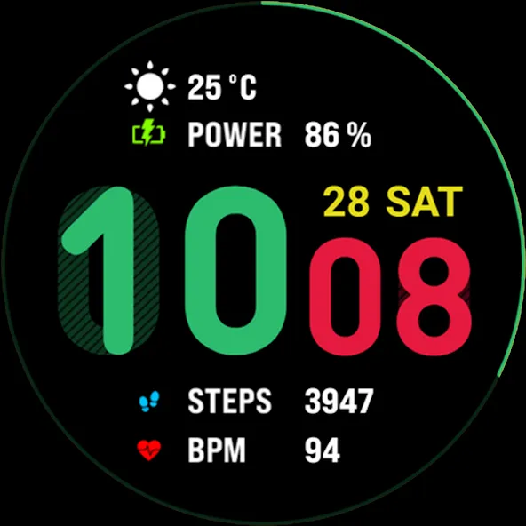 Watch face CNW0029 screenshot 31