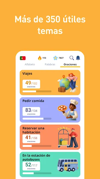 Aprende portugués screenshot 5