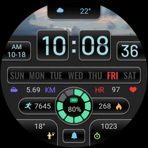 Multifunctional Flip ZKinWatch screenshot 6