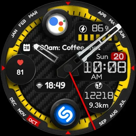 Watch Face CUE130 screenshot 9