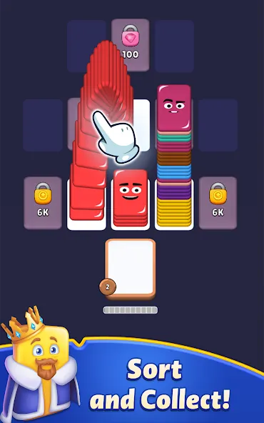 Shuffle Kings-card sort color screenshot 8