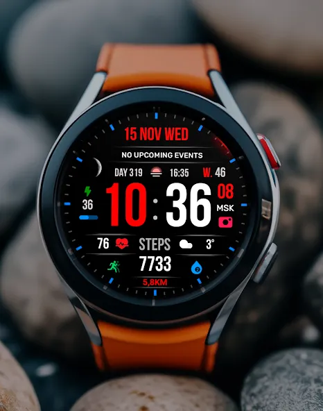 Super INF MOD V2 Watch Face screenshot 4