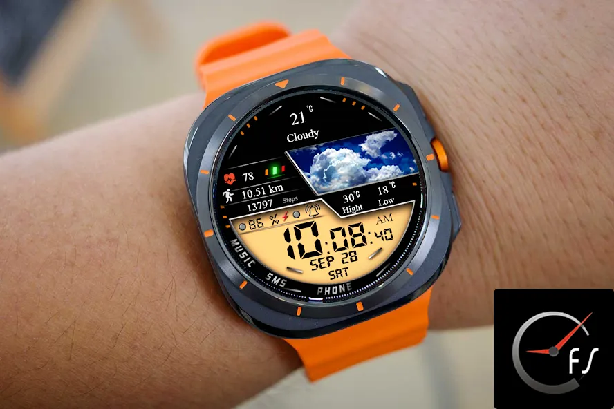 Weather w269 Watchface screenshot 3