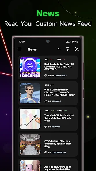 The Crypto App: News & Alerts screenshot 3