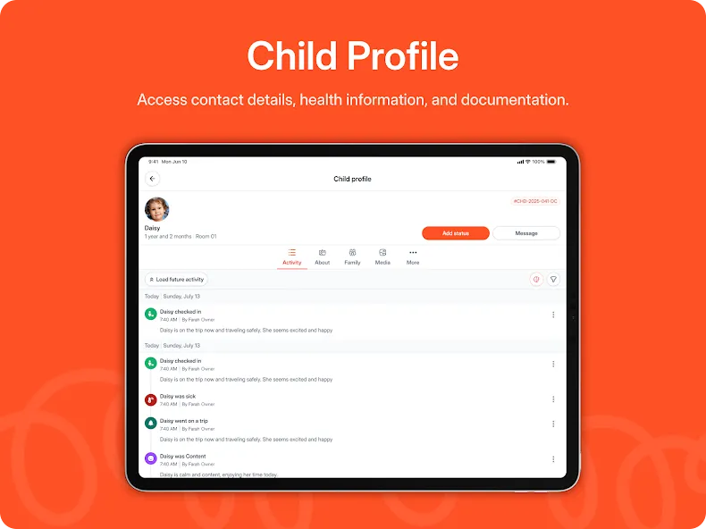 Parent: Child Care App screenshot 19
