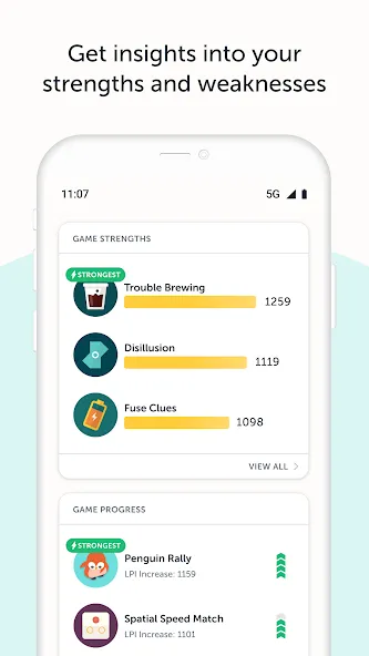 Lumosity: Brain Training Games screenshot 5