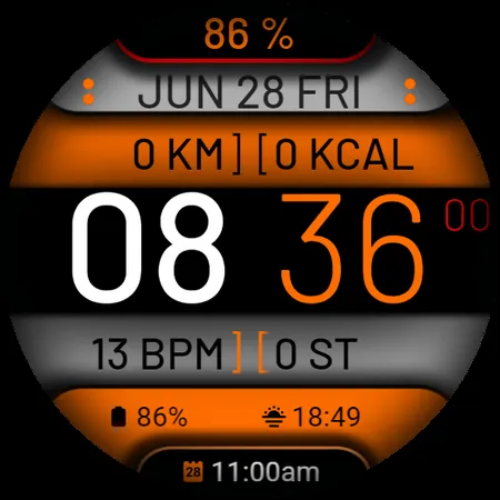Watch Face J1 screenshot 9