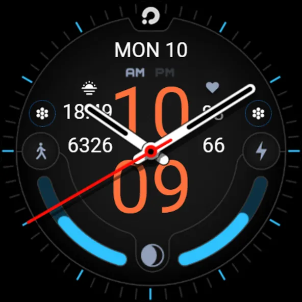 PRIME 033 Hybrid Watch Face screenshot 9