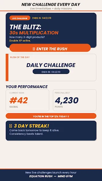 Equation Rush - Brain Training screenshot 8