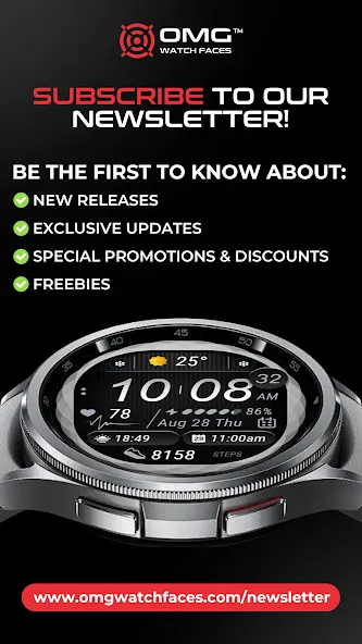 Colorful Watch Face - OMG 22 screenshot 8