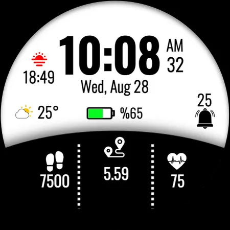 MAHO005 Wear OS Watch Face screenshot 21