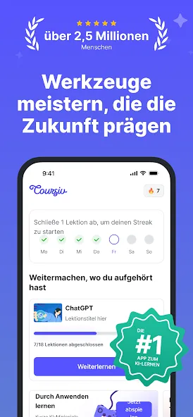 Coursiv: KI-Werkzeuge Meistern screenshot 1
