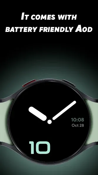 Dark Analog - Watch face screenshot 4
