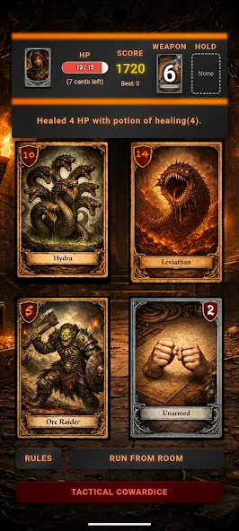 Dungeonfall Card Crawl screenshot 5