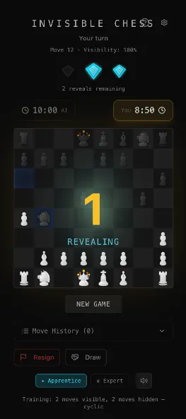 Invisible Chess: Master Void screenshot 4