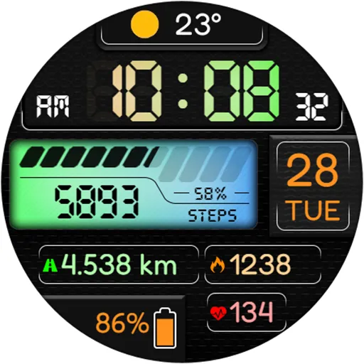 STENADO Sport URX64 Watch face screenshot 20