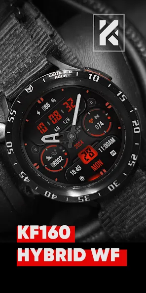 KF160 Watch face screenshot 1