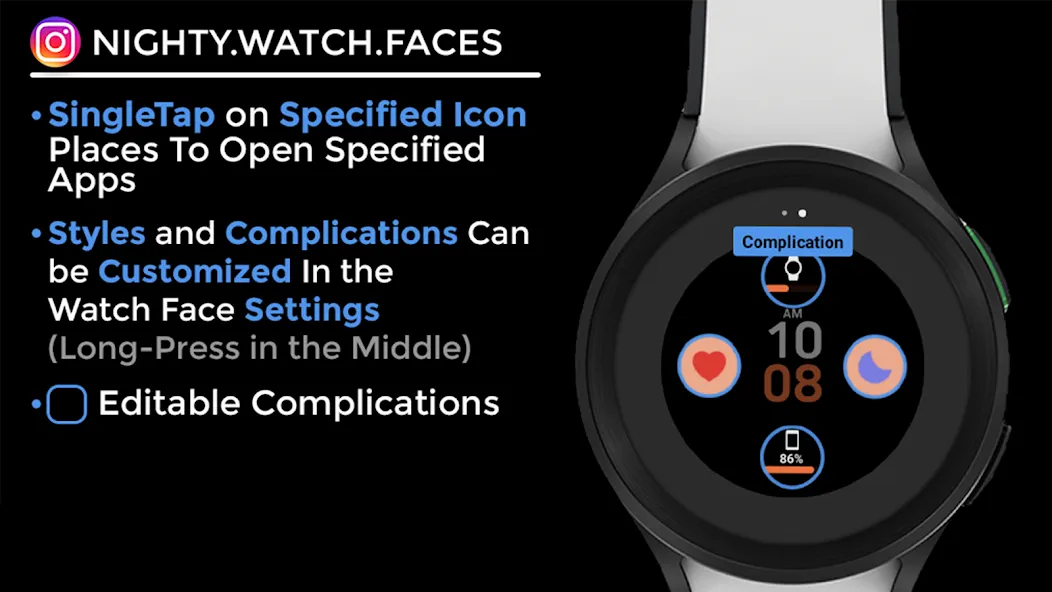 Night 36 - watch face screenshot 13