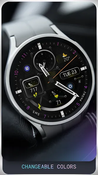Dream 104 Analog Watch Face screenshot 3