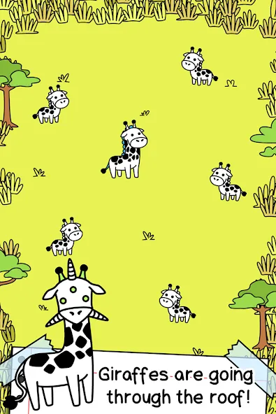 Giraffe Evolution: Idle Game screenshot 2