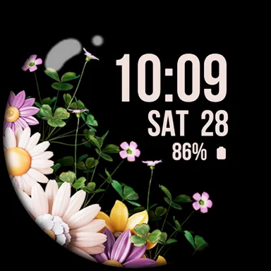 Tku S020 Botanic Watch Face screenshot 19