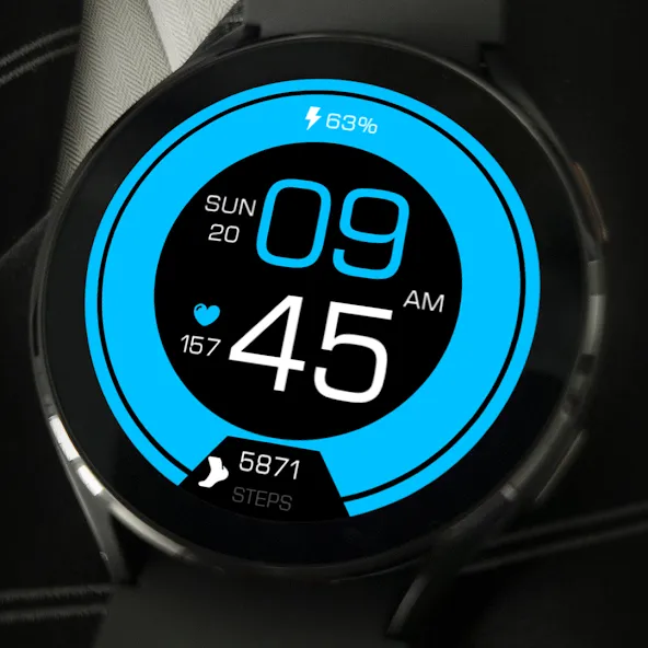 Key081 Classic Watch Face screenshot 5