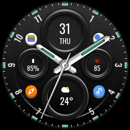 DADAM87: Hybrid Watch Face screenshot 23