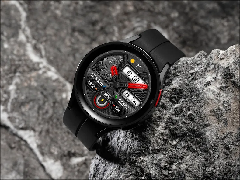 NERDAN URX136 Watch face screenshot 8