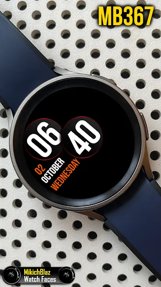 Digital Watch Face MB367 screenshot 5