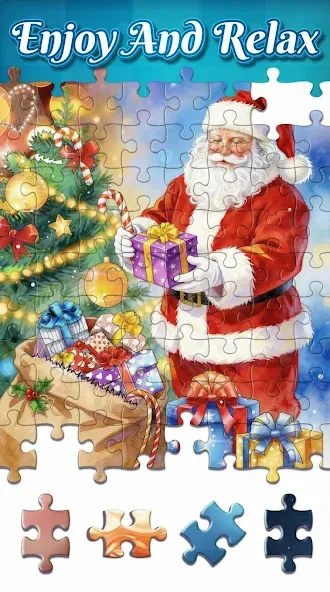 Santa Jigsaw HD screenshot 5