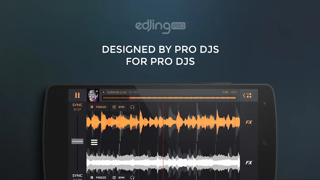edjing PRO - Music DJ mixer screenshot 1