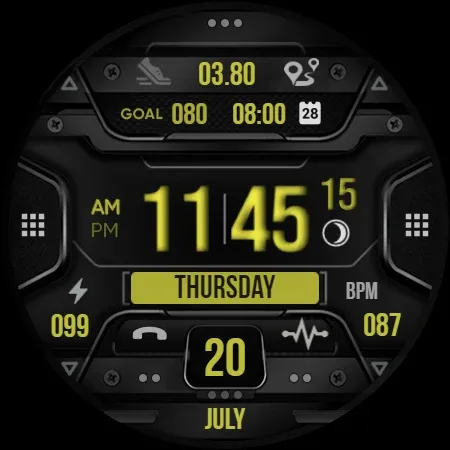 KF173 Watch face screenshot 11
