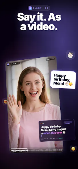 Clony: AI Voice & Face Cloning screenshot 3