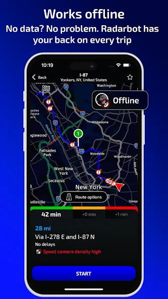 Radarbot: Radar Detector, GPS screenshot 7