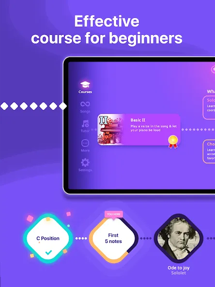 Simpia: Learn piano by songs screenshot 9