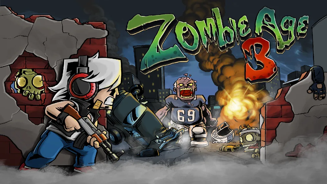 Zombie Age 3 Premium: Survival screenshot 1