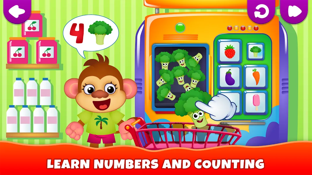 Funny Food Academy! Kids game! screenshot 4