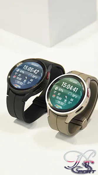 N-SPORT692 Big Dial Watch Face screenshot 8