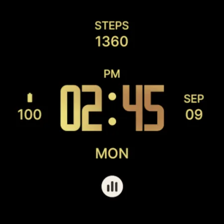 Beauty Sand Modern Watch Face screenshot 5