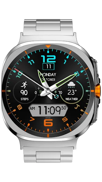 NTV439 - Hybrid watch face screenshot 1