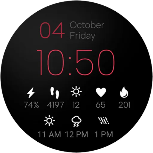 MW32 Minimal Digital Watch screenshot 18