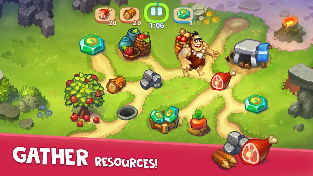 Tribe Dash - Stone Age screenshot 24