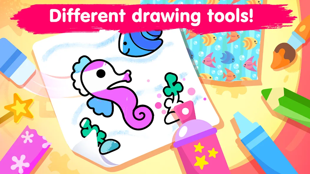 Coloring games for kids age 2 screenshot 3